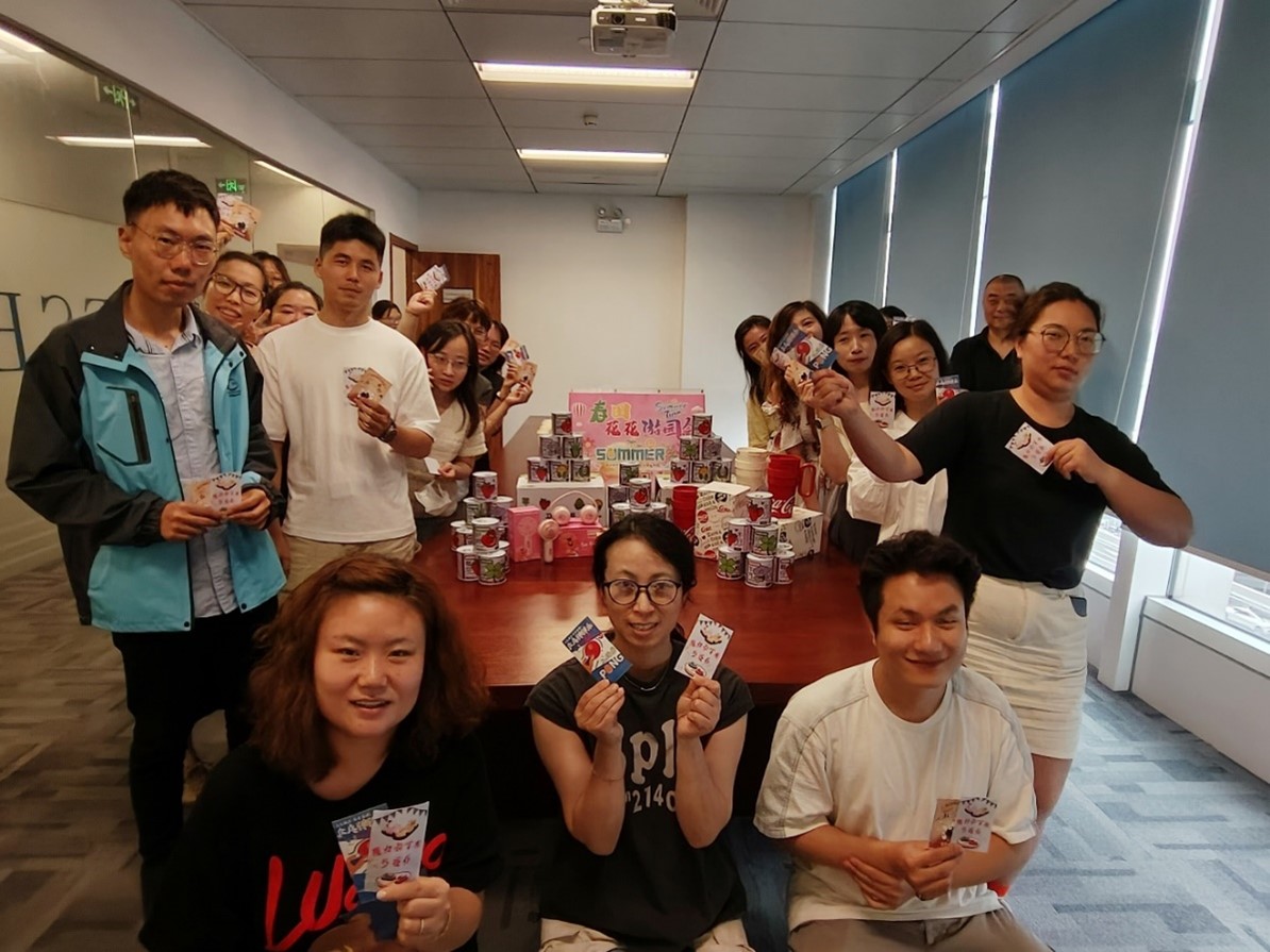 “Chuntian Huahua” Flower Garden Party in Shanghai Office